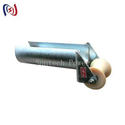 क्षरण प्रतिरोधी और कम घर्षण केबल खींचने के लिए 80-200 मिमी ट्यूब व्यास के साथ डी श्रृंखला केबल प्रवेश सुरक्षा रोलर