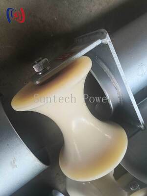 क्षरण प्रतिरोधी और कम घर्षण केबल खींचने के लिए 80-200 मिमी ट्यूब व्यास के साथ डी श्रृंखला केबल प्रवेश सुरक्षा रोलर