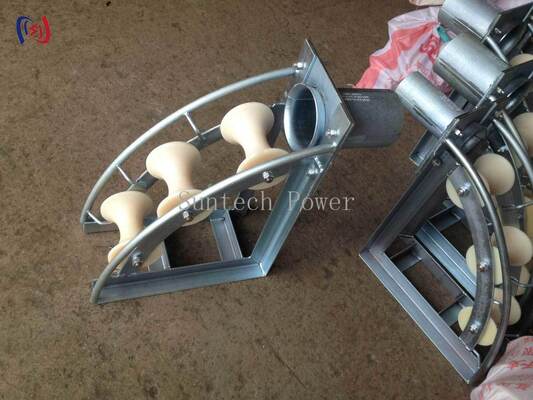 टिकाऊ निर्माण के साथ सुरक्षित केबल स्थापना के लिए पेशेवर सी सीरीज केबल प्रवेश सुरक्षा रोलर