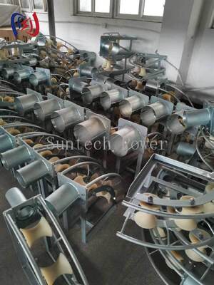 टिकाऊ निर्माण के साथ सुरक्षित केबल स्थापना के लिए पेशेवर सी सीरीज केबल प्रवेश सुरक्षा रोलर