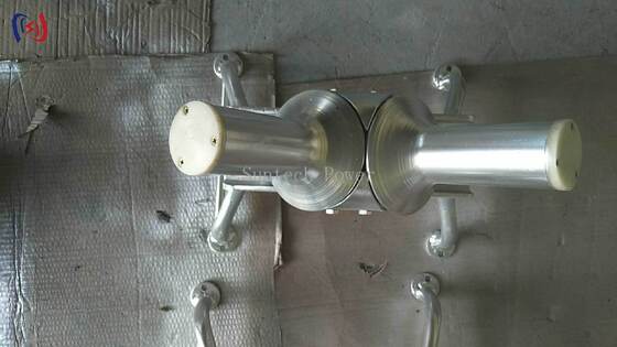 भूमिगत केबल खींचने के संचालन के लिए एकतरफा संरचना के साथ 10KN नामित भार केबल टर्निंग रोलर