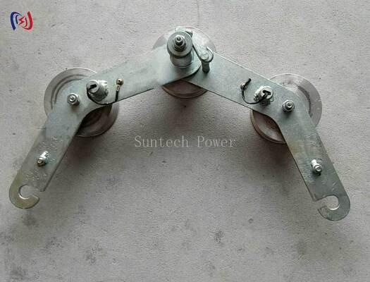 त्वरित और सुरक्षित उच्च चालकता कनेक्शन के लिए 75 मिमी नीचे व्यास हुक प्रकार ग्राउंडिंग ब्लॉक