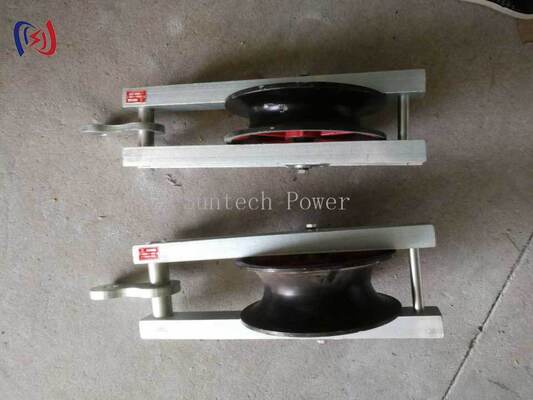 लो-फ्रिक्शन शीव और 50KN रेटेड लोड के साथ सुचारू और कुशल केबल दिशा परिवर्तन के लिए पेशेवर हाई स्पीड टर्निंग ब्लॉक