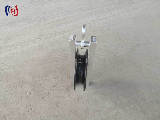 लो-फ्रिक्शन शीव और 50KN रेटेड लोड के साथ सुचारू और कुशल केबल दिशा परिवर्तन के लिए पेशेवर हाई स्पीड टर्निंग ब्लॉक