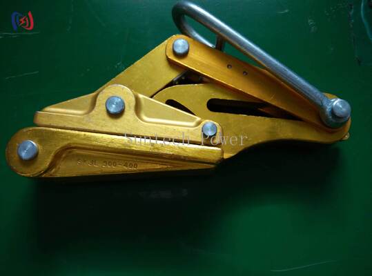 एल्यूमीनियम मिश्र धातु अछूता कंडक्टर ग्रिपर 10-30KN नामित भार और 15-39 मिमी मैक्स लाइव लाइन काम के लिए खुला के साथ