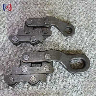 पेशेवर समानांतर पृथ्वी तार ग्रिपर 10-30KN रेटेड लोड और 13-26 मिमी मैक्स ओपन के साथ जुड़वां ग्राउंड तारों के एक साथ तनाव के लिए