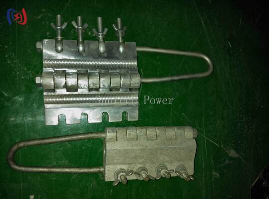 बोल्ट प्रकार एंटी ट्विस्ट स्टील रस्सी ग्रिपर सुरक्षित उठाने के लिए 20-100KN नामित भार और 7-24 मिमी लागू व्यास के साथ