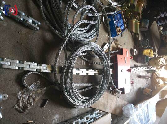 130-320KN रेटेड लोड के साथ चार बंडल कंडक्टरों के लिए प्रोफेशनल हेड बोर्ड, सटीक वर्गाकार ज्यामिति और बेहतर डंपिंग के लिए