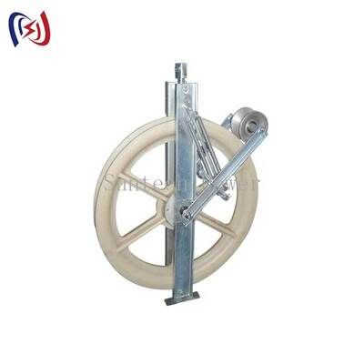 OPGW स्थापना के लिए ग्राउंडिंग रोलर स्ट्रिंगिंग ब्लॉक