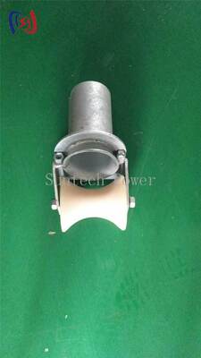 ट्यूब प्रवेश सुरक्षा के लिए 80-200 मिमी लॉक करने योग्य संक्षारण प्रतिरोधी केबल रोलर पोली
