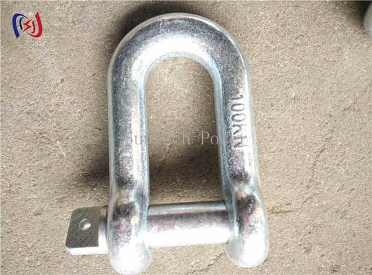 पीन लॉक के साथ मिश्र धातु स्टील लिफ्टिंग चेन और 300KN नामित भार के लिए गर्म डुबकी जस्ती