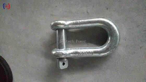 पीन लॉक के साथ मिश्र धातु स्टील लिफ्टिंग चेन और 300KN नामित भार के लिए गर्म डुबकी जस्ती