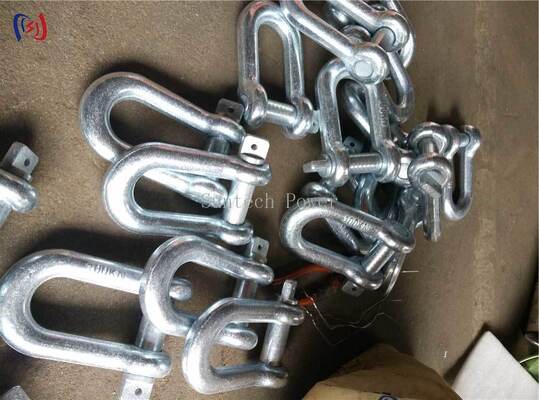 पीन लॉक के साथ मिश्र धातु स्टील लिफ्टिंग चेन और 300KN नामित भार के लिए गर्म डुबकी जस्ती