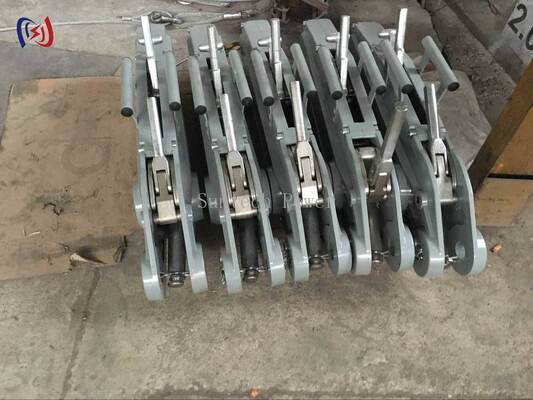 तार रस्सी हैंडल लिफ्ट 8-54KN मैनुअल रॅचेट लीवर कंडक्टर स्ट्रिंगिंग टूल्स