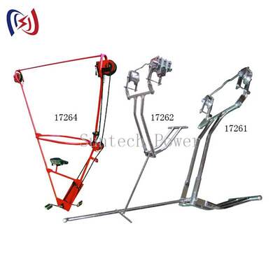 1KN Insulated Conductor Trolley for Hot Stick Live Line Inspection and Energized Overhead Line Work