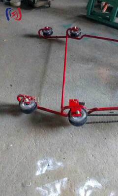 Two Bundle Conductor Inspection Trolley 500kV 1.5KN for Power Line Maintenance