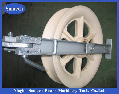 40KN 508mm ओवरहेड पावर लाइन्स स्ट्रिंगिंग इक्विपमेन कंडक्टर स्ट्रिंगिंग ब्लॉक