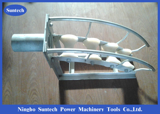 नायलॉन Sheaves 150 मिमी SHL150C केबल रोलर चरखी तीन रोलर केबल गाइड रोलर