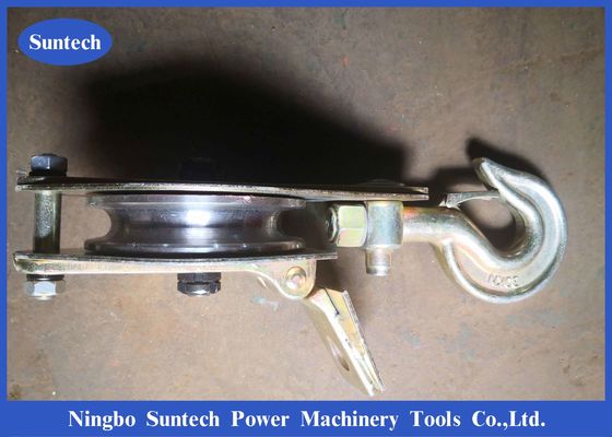 एकल Sheave टॉवर लिफ्टिंग / उत्थापन के लिए उपकरण स्टील चरखी ब्लॉक स्ट्रिंग