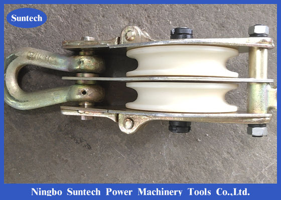 50kn दोहरी शीश लहरा चरखी ब्लॉक और संभाल