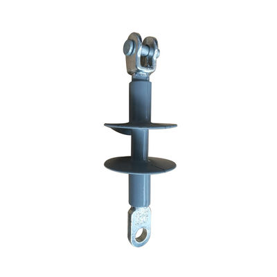 3.3KV 90KN ट्विस्ट क्लीविस टंग पॉलिमर लॉन्ग रॉड इंसुलेटर