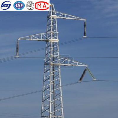 ट्रांसमिशन लाइन के लिए 10 - 500kv HDG एंगल स्टील टॉवर