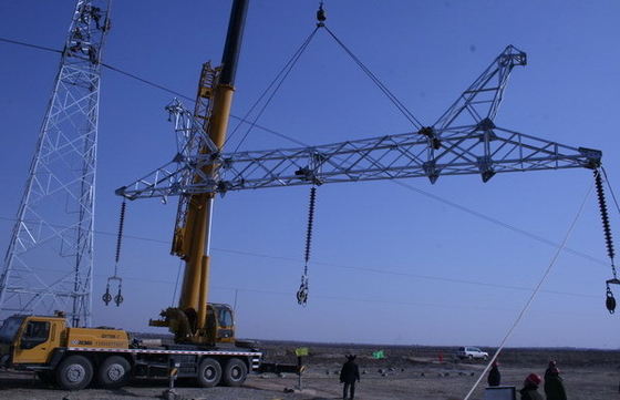 जस्ती Q345B A572 स्टील पावर ट्रांसमिशन टॉवर