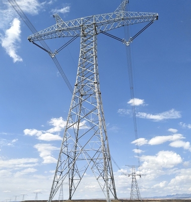 जस्ती कोण स्टील 11KV 33KV 132KV 220KV ट्रांसमिशन टॉवर