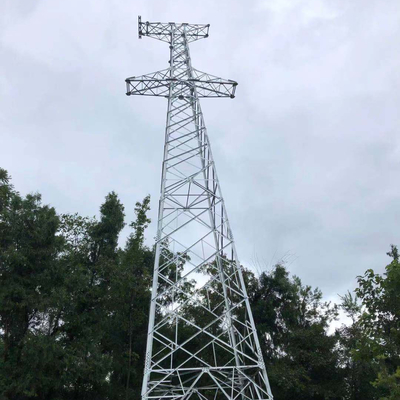 110KV HDG एंगल स्टील तोरण ट्रांसमिशन टॉवर