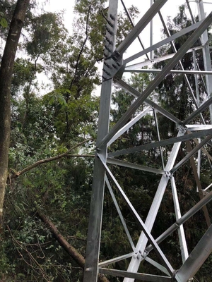 110KV HDG एंगल स्टील तोरण ट्रांसमिशन टॉवर