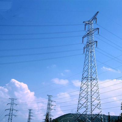 हॉट डिप जस्ती स्टील 110KV पावर ट्रांसमिशन टॉवर