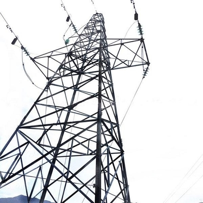 10KV से 750KV पावर ट्रांसमिशन जस्ती जाली टॉवर