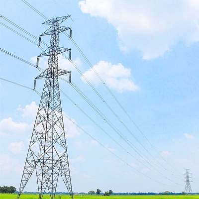 एचडीजी जाली कोण स्टील उच्च वोल्टेज बिजली तोरण