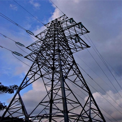 Q245 Q355 इलेक्ट्रिक पावर जाली तोरण ट्रांसमिशन टॉवर