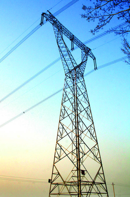 10 - 700KV HDG जाली ट्रांसमिशन स्टील टॉवर