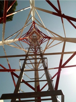 आरडीएस आरडीयू गैल्वनाइजेशन टेलीकॉम स्टील टॉवर सेल्फ सपोर्ट